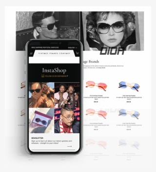 Though The Vintage Frames - Dior 2056