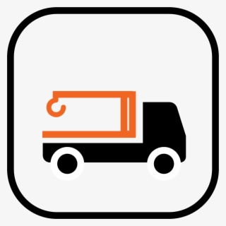 Truck Mounted Equipment - Canter Boom Truck Clip Art