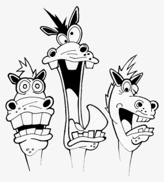 Crazy-horses - Cartoon