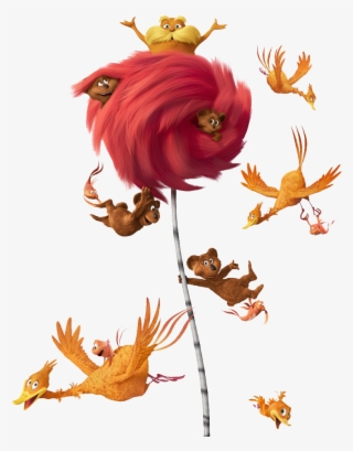 Descarga Gratis Imágenes De Lorax Png Transparente - Transparent Background Truffula Tree