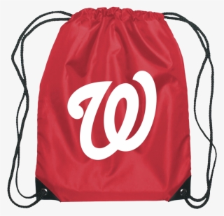 Curly W Cinch Bag<br>available Inside Nationals Park - Washington Baseball Team Logos