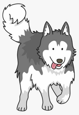 Big Image - ハスキー 犬 イラスト かわいい