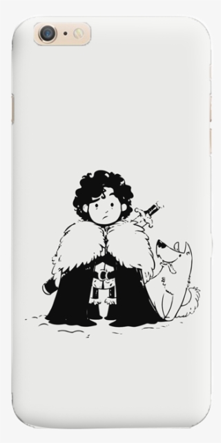 Jon Snow Phone Cover - You Know Nothing Jon Snow Cartoon