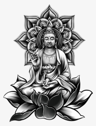 Buddha Yoga Buddha Illustration Tattoo - Illustration