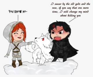 Jon Snow Clipart Chibi - Game Of Thrones Ghost Chibi