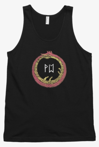 Ouroboros Classic Tank Top - Tank Top Men Black Mockup