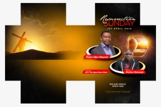 Easter Brochure Back - Crucifix