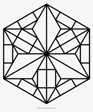 Hexagon Pattern Coloring Page - Ritz Carlton The Gold Standards