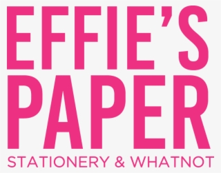 Effie's Paper - Graphic Design