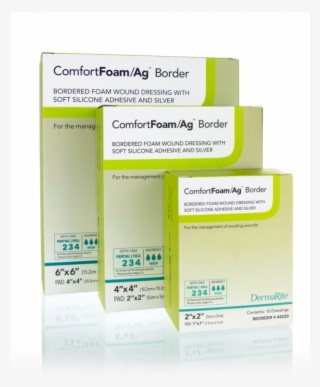 Comfortfoam Ag Bordered Foam Wound Dressing With Soft - Utility Software