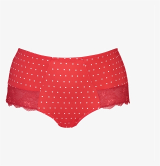 Dotty Knicker Red & Cream - Underpants