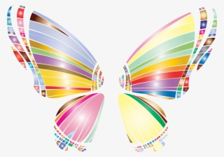 This Free Icons Png Design Of Rgb Butterfly Silhouette