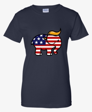 Dolnald Trump Republican Elephant T Shirt M/h/w - T-shirt