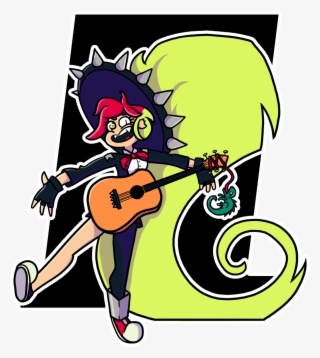 Demencia, From Villainous, In Her Mariachi Outfit - Cartoon