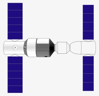 A - Chinese Space Station Drawing