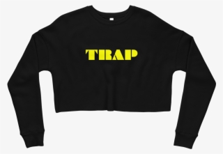 Load Image Into Gallery Viewer, Trap Fleece Crop Sweatshirt - Sweatshirt