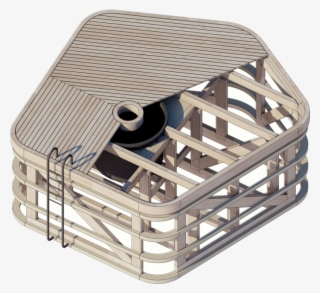 Construction Axo - Copenhagen Floating Islands