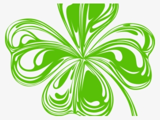 Patrick`s Day Clipart Four Leaf Clover - St Patricks Day Clover Clipart