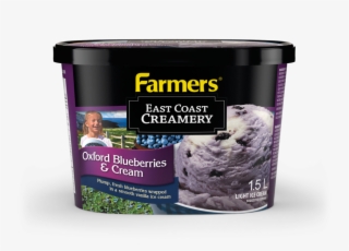 Oxford Blueberries And Cream Ice Cream - Chocolate Chip