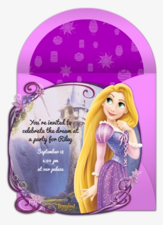 Tangled Online Invitation - Barbie