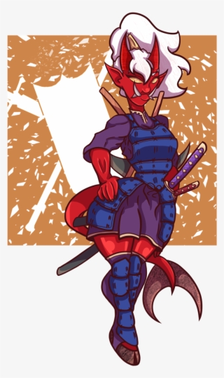 Akane Samurai - Cartoon