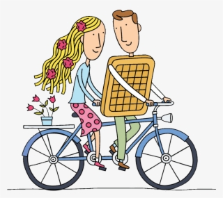 Bicycle Spaghetti Guy, Waffle Girl Image - Men Are Like Waffles — Women Are Like Spaghetti