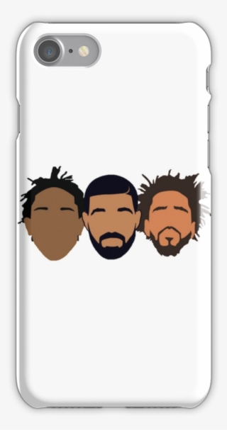 Drake, J Cole, Kendrick Lamar Iphone 7 Snap Case - Kendrick Drake J Cole Shirt