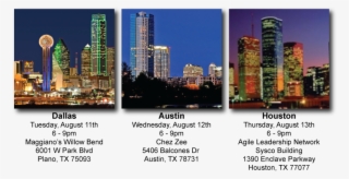 Agile Tour 2015 Locations - Cityscape