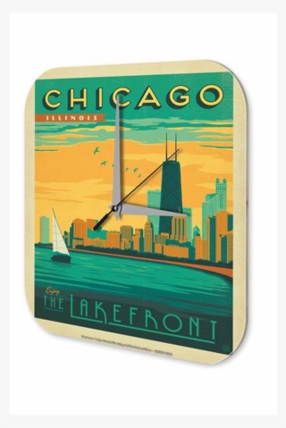 Lakefront Postcard