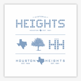 Heights Design Collection - Texas License Plate
