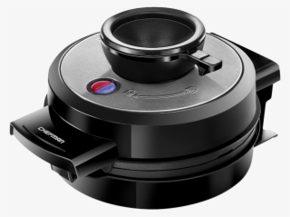 Mess Free, Stress Free Waffles - Chefman Perfect Pour Volcano Belgian Waffle Maker