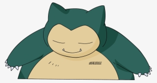 Image Of Senpai Snorlax - Cartoon