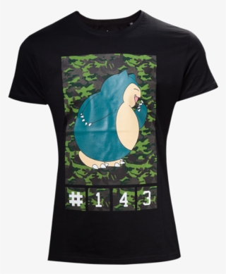 Snorlax Black Men's T-shirt - Jellyfish