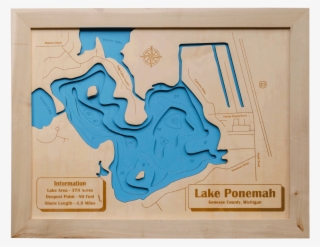 Lake Ponemah Fenton Mi Map