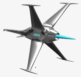 Onyx Alien Space Ship - Fighter Aircraft