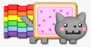 Nyan Cat Clipart Transparent Background - Cartoon