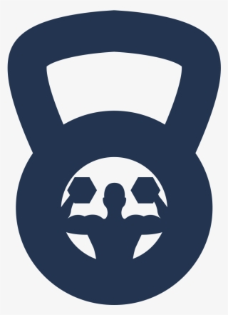 Two Weightlifting Tools Of Padlock Shape Svg Png Icon - Kettlebell