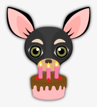 Black Tan Chihuahua Emoji Stickers For Imessage - Chihuahua Emoji