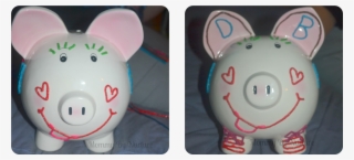 Wikki Stix Designer Piggy Bank - Animal Figure