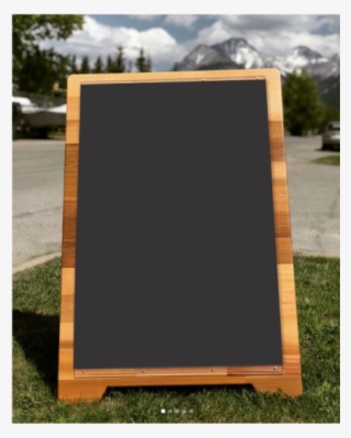 Chalkboard Insert - Banff Sign Company / Knorth Creative