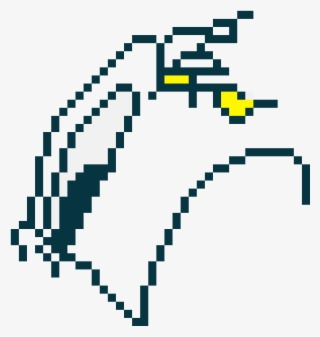 Donald Duck - Pixel Shape