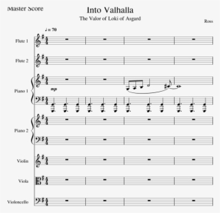 The Valor Of Loki Of Asgard - Africa Toto Recorder Notes