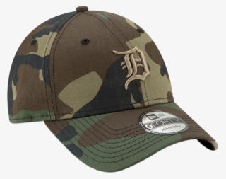 Detroit Tigers New Era Kids 940 Camo Fabric Baseball - Baseball Cap