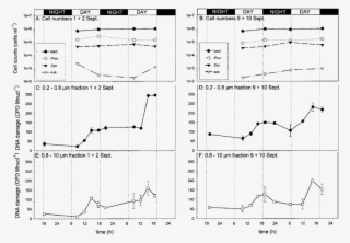 Cell Numbers Of 4 Plankton Groups (non Phototrophic - Diagram