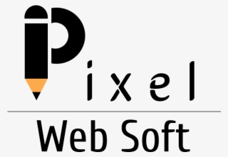 We Designed A Logo For Company Named Pixel Web Soft - Web Design Pixel Logo