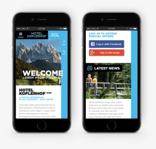 Italica Mobile Website - Funes Valley