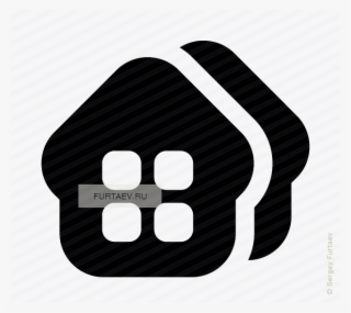 Vector Icon Of Two Homes - Emblem