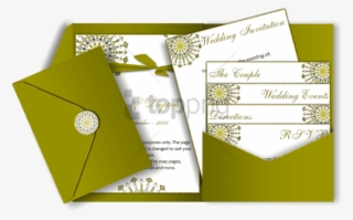 Free Png Simple Wedding Invitation Cards Design Png - Paper