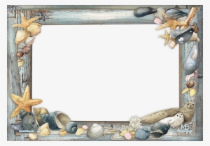 Beach Border Png - Picture Frame