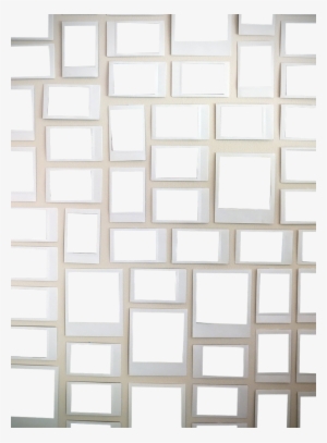 7 Png, > Pixels, The Paintings On The Wall - Polaroid Frame Wall Png